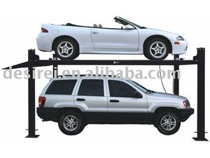 מקצועי ארבעה טור להרים שקע 8t שרשרת מבנה 4 פוסט מכונית עבור גלגל יישור - Product Image 2