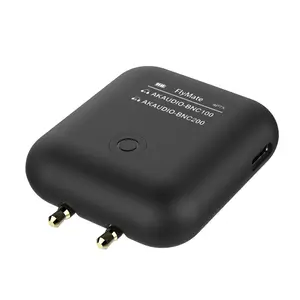 bluetoothカーfmトランシーバ Suppliers-Upgraded SZ Bluetooth TransmitterとDisplay Long Battery Life CSR8675 aptX HD LL Portable 3.5ミリメートルAero PlugためPlane Streaming