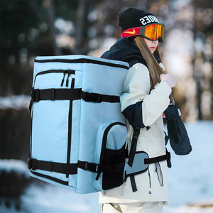 Sac à dos d'extérieur en polyester 600D, grande capacité, pour ranger les chaussures de ski, le casque, les vêtements, sac de rangement - Product Image 3