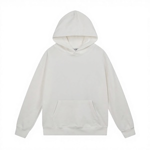 Winter ODM Custom Logo Printed Digital Silver Zip <b>Black</b> <b>Fleece</b>-Back 100% Cotton Woven 300g Jersey Hoodies - Product Image 2