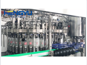 Sistema de mezcla de gas Co2 Hengyu Línea de máquina de llenado de Berr embotellada de refrescos carbonatados - Product Image 4