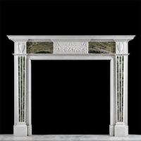 Manteau de cheminée français en marbre pour décoration d'intérieur Offre Spéciale manteau de cheminée français manteau de cheminée en marbre de style français