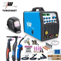 VECTOR MIG TIG MMA CUT - Poste à souder compact et portable 5 en 1 - Inverseur IGBT - Machine à souder TCM250