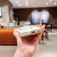 Étuis de téléphone galvanisés de luxe pour samsung galaxy S23 étui magnétique souple antichoc pour Samsung S23Ultar