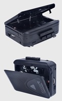 Lecteur de cassettes portable avec haut-parleur, radio AM/FM, alimentation multiple, lecteur de musique de haute qualité, lecteur de cassettes avec haut-parleur