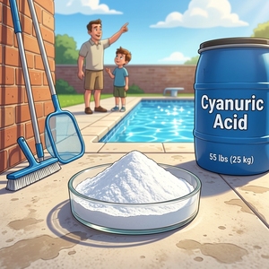 CY0826K Acide cyanurique Pure White nouvelle technologie, traitement anti-<span class=keywords><strong>choc</strong></span>, 25 lb, nouveaux emballages - Product Image 1