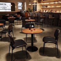 Vente en gros OEM ODM, design modulaire, sièges sociaux, mobilier commercial pour restaurants, restauration, pub, bistrot, bar, ensemble de tables et chaises de salle à manger
