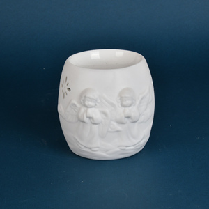 Home Hotel Decoration Candle Essential Oil Atmosphere Aromatherapy Ceramic Oil Burner <strong>Angel</strong> Pattern - Product Image 1