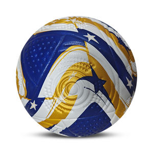 Fabricant Vente en gros PU Hot Melt Adhésif professionnel Formation Football, Taille 5, 4, Identification personnalisée, Remise de prix - Product Image 4