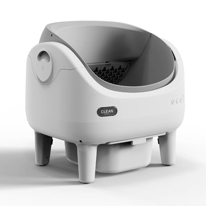 Caja de Arena Inteligente para Gatos con Cámara IA, Bajo Ruido, Control por Aplicación, Autolimpieza, Desodorización por Pulverización, Fácil de Limpiar, PP, Gran Capacidad - Product Image 3