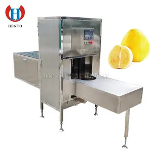 Stainless Steel 304 Pineapple Peeler Machine / Pumpkin Peeling Machine / Vietnam Grapefruit Pomelo Peeler