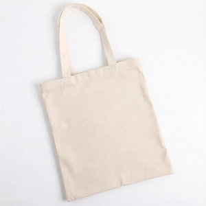Sac fourre-tout en toile personnalisé, impression par transfert thermique, sac de shopping carré pour cadeaux promotionnels - Product Image 1
