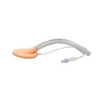 Masque laryngé en silicone-PVC pour anesthésie médicale