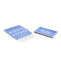 Kit de test de dépistage de drogues multi-narcotiques en une étape, certifié CE, avec carte/coupe de test de diagnostic