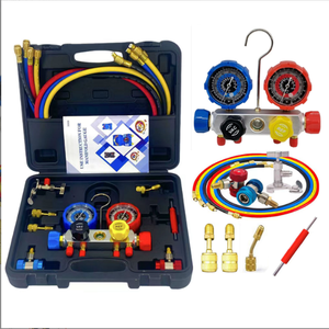 <span class=keywords><strong>ชุด</strong></span>มาตรวัดสารทำความเย็น HVAC <span class=keywords><strong>ชุด</strong></span> R410A R134A R32ทำความเย็นเครื่องมือซ่อมเครื่องปรับอากาศ<span class=keywords><strong>ชุด</strong></span>อุปกรณ์ชาร์จท่อ - Product Image 1