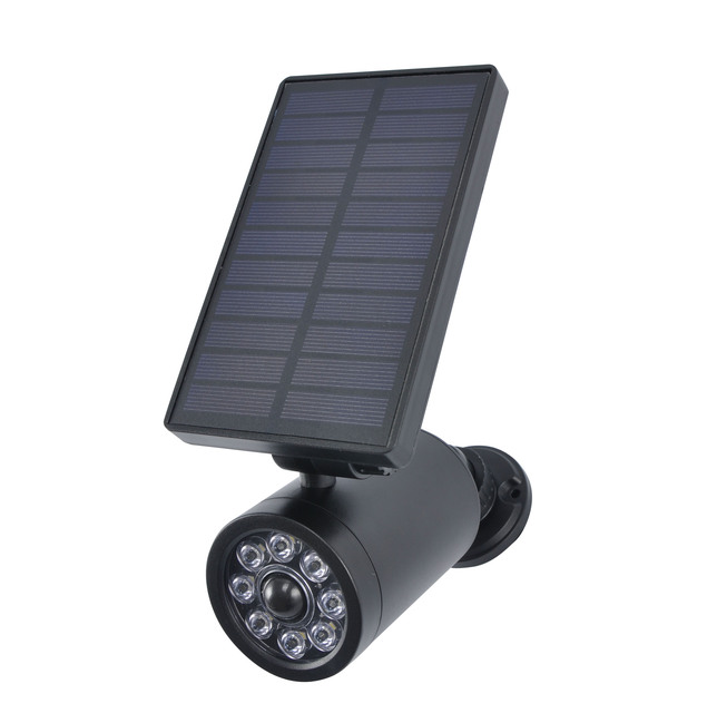 2025 Special Style High Bright LED Solar Flood Lights with  Security Camera Design for Garden and Outdoor Use