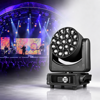 Projecteur LED Wash à tête mobile CL1940Z 19x40W RGBW 4-en-1 Zoom 3-50 °   Contrôle des pixels DMX512 pour l'éclairage de scène