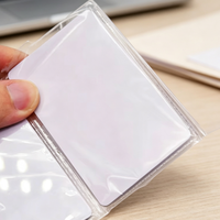 Tarjeta de PVC Blanca Personalizada con Chip RFID 1K, Resistente al Agua, 13.56MHz, CR80, para Control de Acceso Inteligente sin Contacto en Hoteles