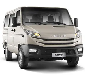 2023 IVeco Happy 2.5T 5 Speed Manual 5-9 Seat Side Door Passenger Car Commercial Vehicle Large Space Fuel Car Diesel Car Sales