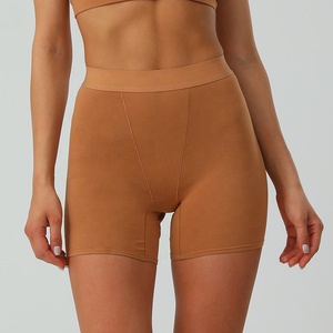 Phụ Nữ Trắng Bông Đầy Đủ Tóm Tắt Cao Eo Rộng Ban Nhạc Quần Short Boxer Quần Lót Rắn Mô Hình Của Phụ Nữ Quần Short Quần Short Và Boyshorts - Product Image 3