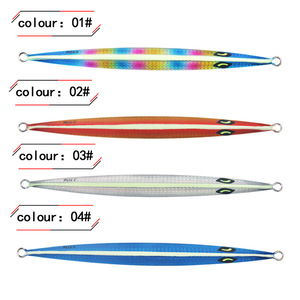 Señuelo de pesca de 250g, jig de plomo para pesca en alta mar, cebo artificial para carpa con patrón láser luminoso - Product Image 3