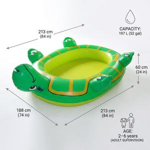 Piscina Infantil Gigante Integrada con Rociador de Agua, Clásica y Popular, Instalaciones de Recreación Acuática para Niños, Piscina para Bebés - Product Image 3