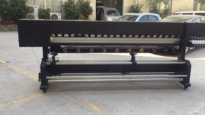 เครื่องพิมพ์ Guangzhou Worldcolor 2.5 เมตร รุ่น Eco Printer หัวพิมพ์คู่ I3200 เครื่องพิมพ์ขนาดใหญ่ สำหรับพิมพ์โปสเตอร์ แบนเนอร์ และวัสดุเฟล็กซ์ - Product Image 6