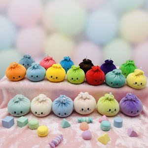 Peluche a Forma di Bao in Diverse Misure, Giocattolo Antistress Morbido e Personalizzabile con LOGO, Cuscino Imbottito per Bambini e Adulti - Product Image 1