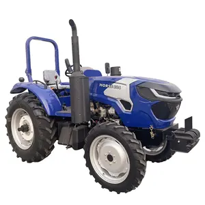 Diskon 100 hp 110 hp 100hp traktor pertanian 110hp dengan front end loader