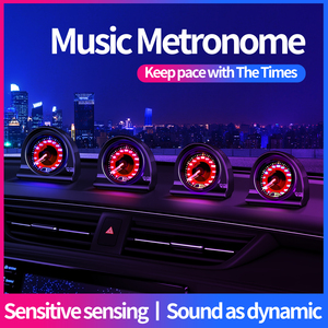 Nuova fabbrica diretta LED atmosfera luce nuova condizione di controllo vocale ritmo di <span class=keywords><strong>musica</strong></span> per auto con Display a luci colorate - Product Image 2