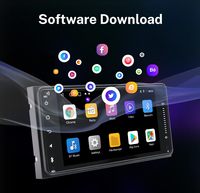 Écran tactile 7 pouces, autoradio Carplay, navigation GPS, lecteur multimédia Android pour Toyota Terios Corolla Camry RAV4