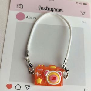Pendentif modèle d'appareil photo miniature de dessin animé, accessoire pour petits animaux et maisons de poupées, vente en gros - Product Image 4