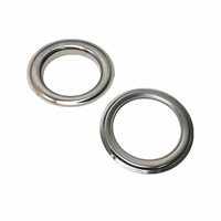 Œillet métallique de 40 mm en acier inoxydable/fer inoxydable/aluminium/grand œillet métallique pour bande de rideau