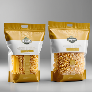 Polvo de fideos biodegradable de grado alimenticio transparente de alta calidad, harina de trigo, envasado de alimentos, bolsa de Pasta <span class=keywords><strong>espagueti</strong></span> - Product Image 2