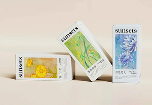 Cajas de cartón rígido impresas personalizadas para embalaje de cosméticos, tendencia de moda, logotipo UV, impresión a cuatro colores, forma rectangular - Product Image 2