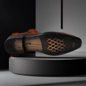 Nouvelles Bottes Oxford Chelsea JiuZhou C1231-6 en Cuir Véritable pour Hommes - Modèle Business Formel à Bout Pointu et Antidérapant - Meilleures Ventes 2026 - Product Image 4