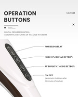 Martillo LICHANG, masajeador de cuello con vibración, máquina de circulación sanguínea de mano inalámbrica de China, martillo de masaje electrónico