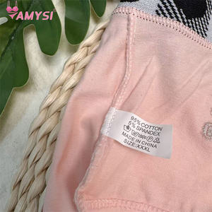 91026 # MID-RISE หญิงสาวระบายอากาศได้ทุกวันไซส์ใหญ่ XL XXL XXXL ผ้าฝ้ายแท้นุ่มเซ็กซี่สีทึบ - Product Image 6