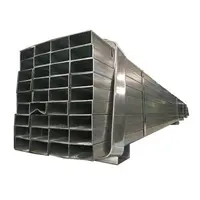 Q235 tubi quadrati saldati in acciaio dolce tubi d'acciaio quadrati a sezione cava in carbonio metallico