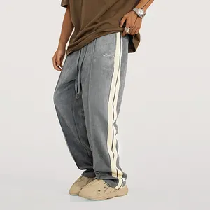 Брюки-карго мужские черные, уличная одежда, джоггеры, повседневные спортивные штаны в стиле хип-хоп, модные брюки-оверсайз