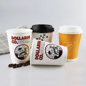 Wholesale Birthday Wedding Party Decorative Disposable Coffee Paper Cup