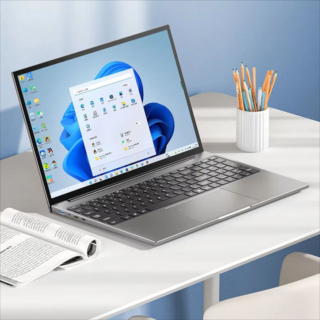 Cheap 15.6 Inch Laptops Intel Celeron N5095 16GB RAM Gaming Notebook Business Fingerprint Keyboard Backlight Business Laptop