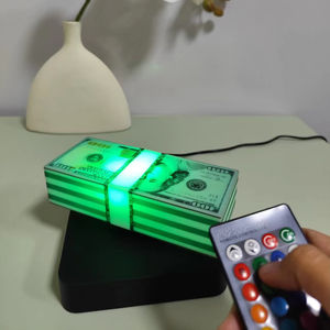 Lámpara Nocturna Creativa HCNT con Modelo de Dinero Flotante, Luz de 16 Colores con Control Remoto, un Producto Moderno y Tecnológico - Product Image 2
