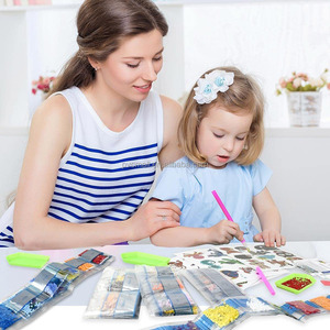 Kit de Peinture Diamant Personnalisé Océan Plage Perle, <span class=keywords><strong>Mosaïque</strong></span> de Strass Formes Spéciales DIY avec Outils pour Décoration Murale Salon - Product Image 5