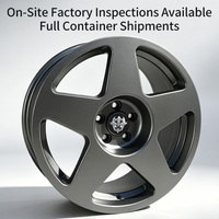 Jantes FLowtone Te37 5x114.3/100/112 4x100 17 pouces 17x8 5 branches en alliage oz Racing pour Hyundai Ford MINI Nissan