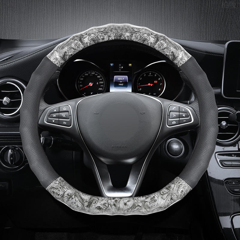 ลายไม้พีชชนิด D สีดำเทา