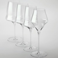 Verre à vin domestique haut de gamme Josephinen Ultra Thin Cloud fait à la main en cristal 801-900ml avec plateau