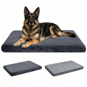 Pet Dog <b>Cat</b> Bed Canvas Material Waterproof Liner Machine Washable Small Large Sizes Cool Warm Mattress - Product Image 1