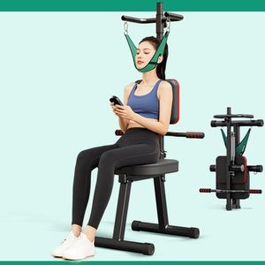 इलेक्ट्रिक गर्भाशय ग्रीवा कर्षण चेयर सुधार रीढ़ की हड्डी प्रतिरोध कला चिकित्सा गृह गर्दन सुरक्षा गर्दन लटका हुआ लंबर स्ट्रेचर - Product Image 1