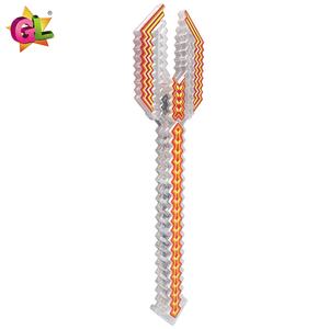 Nouveaux produits 2025, <span class=keywords><strong>sabre</strong></span> en forme de <span class=keywords><strong>fourchette</strong></span> lumineux avec son, orange, vert, bleu, épée lumineuse carrée, <span class=keywords><strong>sabre</strong></span> laser - Product Image 5